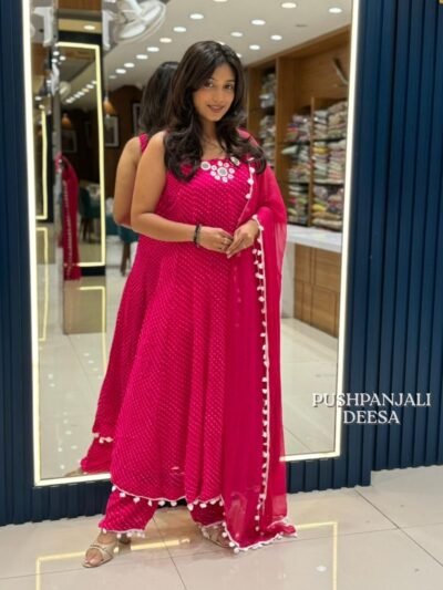 Designer Pink Suit Set