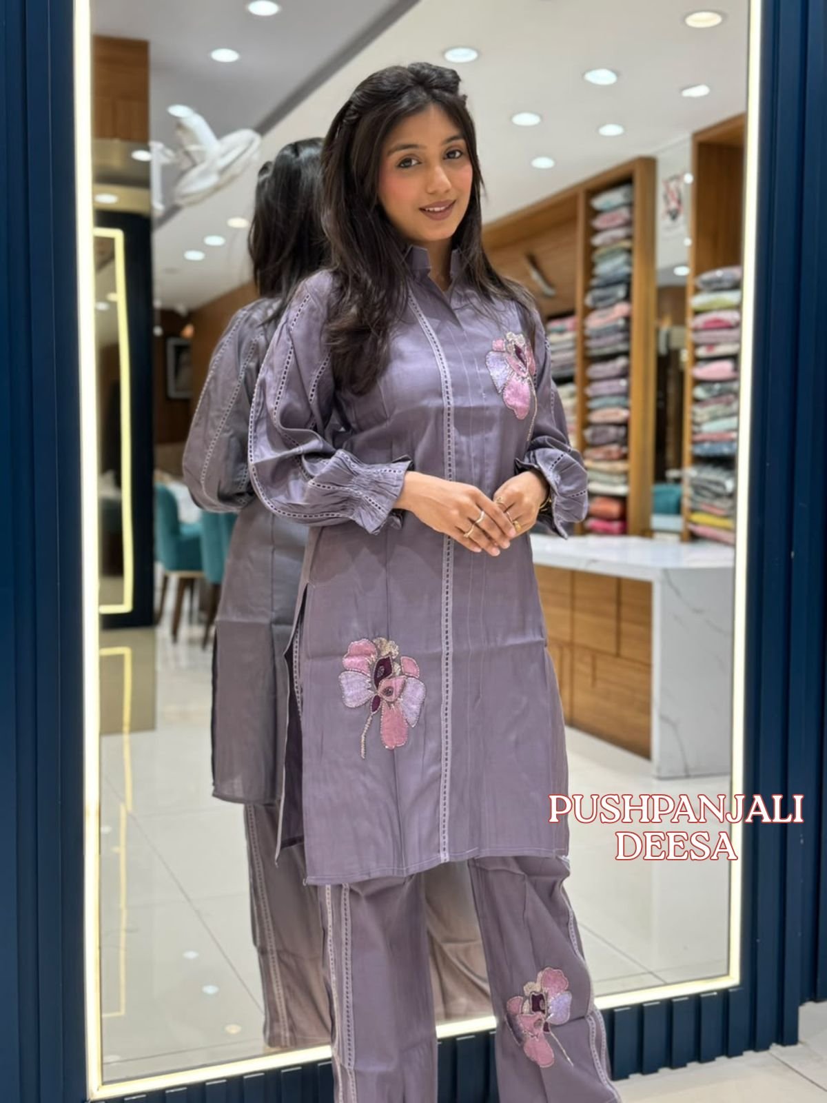 Lavender Grey Co-ord Set