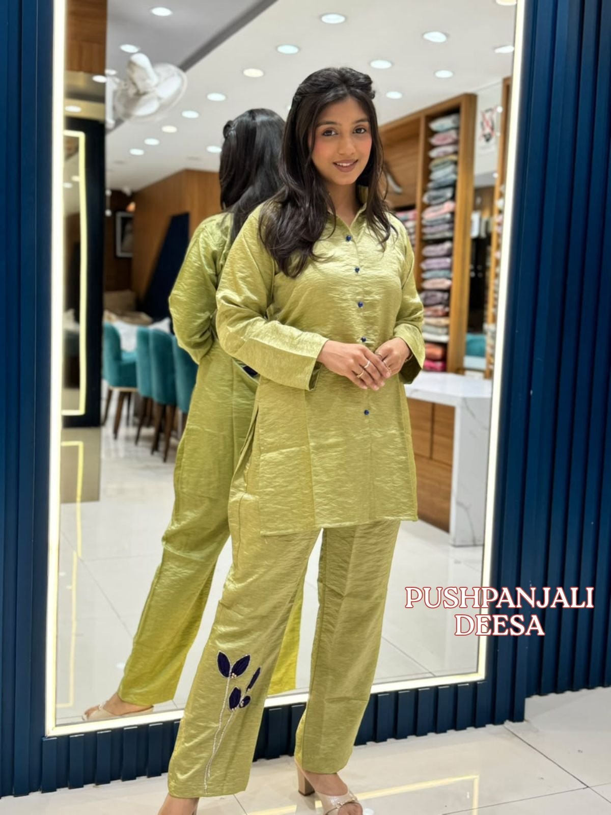 Olive Green Co-ord Set