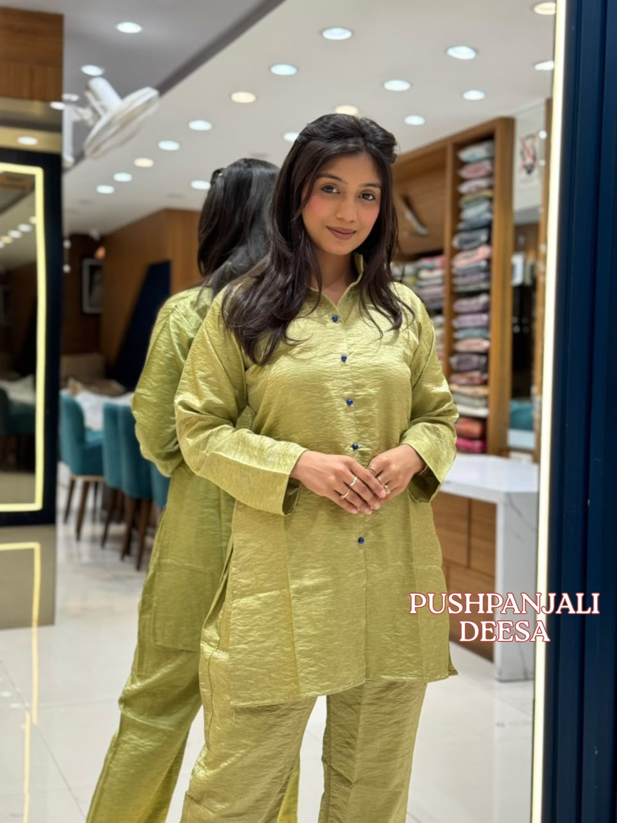 Olive Green Co-ord Set - Image 2