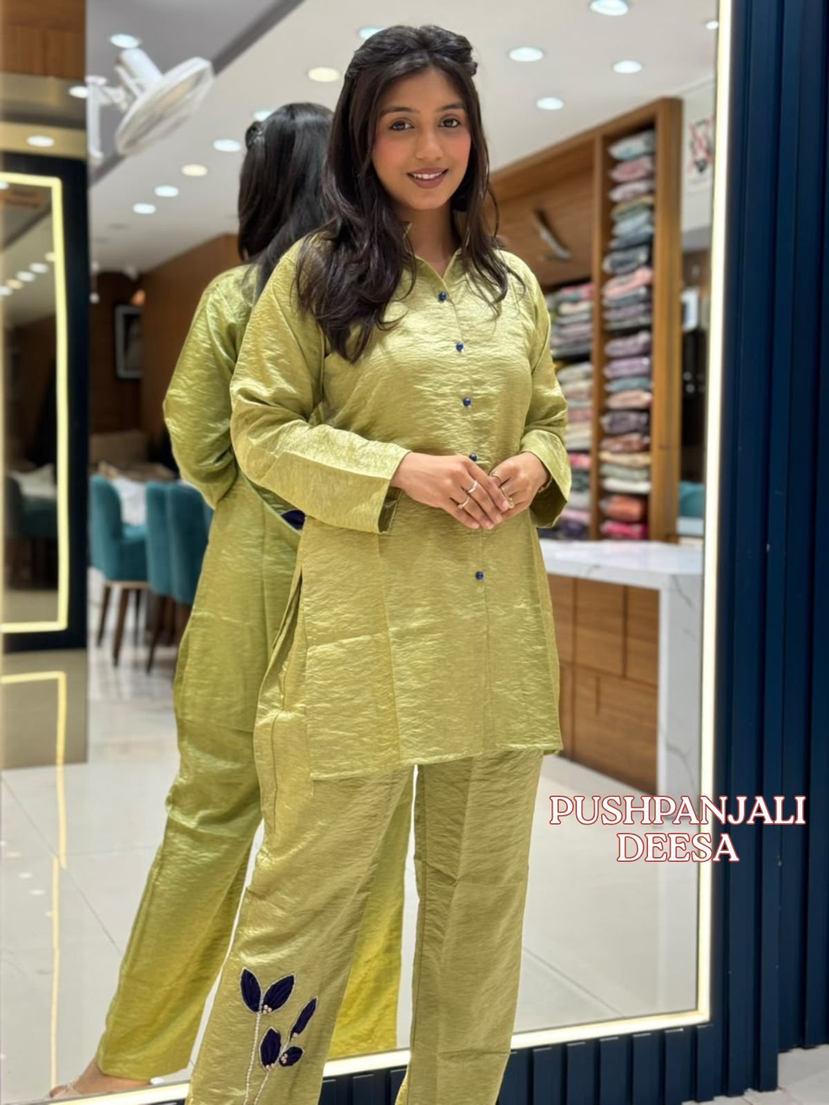 Olive Green Co-ord Set - Image 3