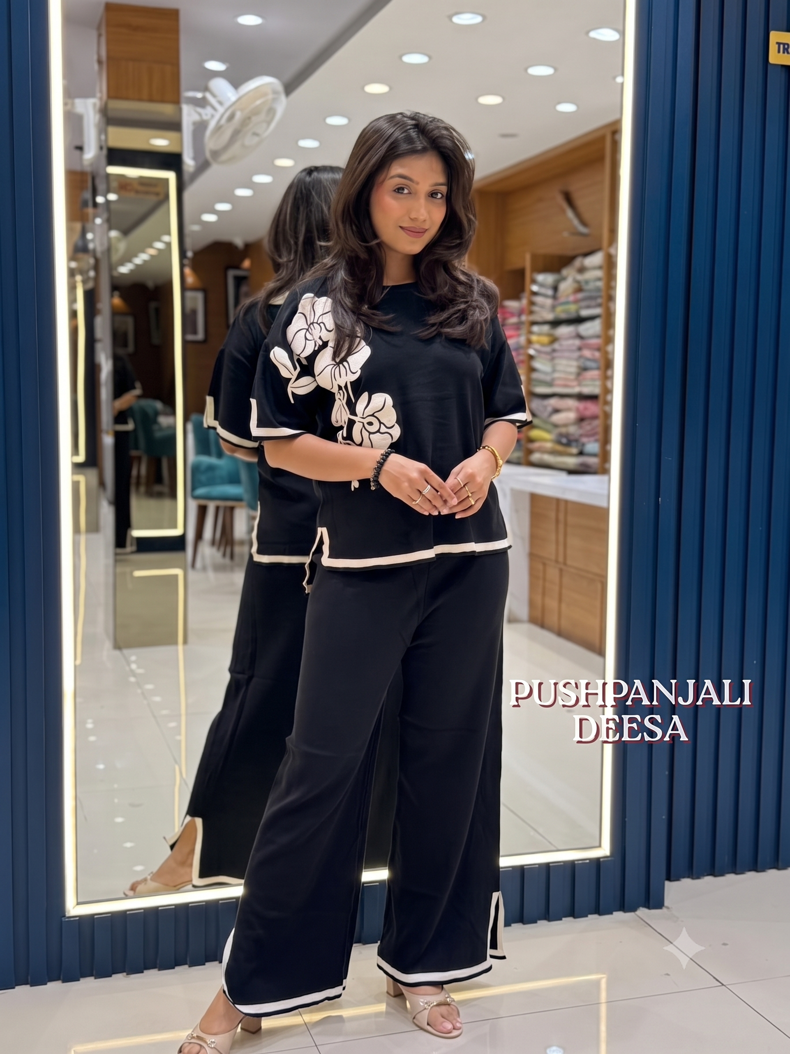 🖤 Black Airport Look Co-Ord Set