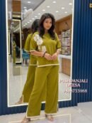 Olive Green Airport Look Co-Ord Set