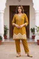 Mustard Yellow Modal Co-Ord Set